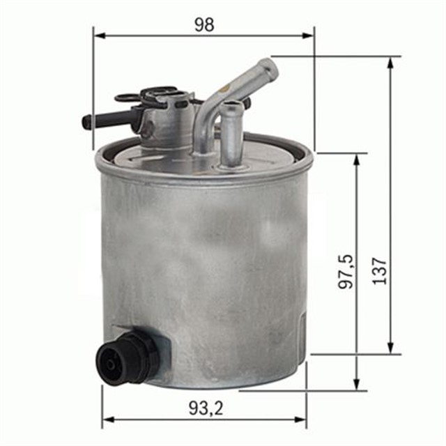 YAKIT FILTRESI RVI MAXITY WK939/15 X