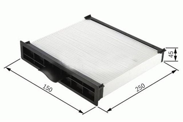 POLEN FILTRESI DAF XF105 - XF95 - 85CF CU2534