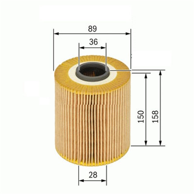 X YAG FILTRESI OMEGA B 2.5TD HU938/1X