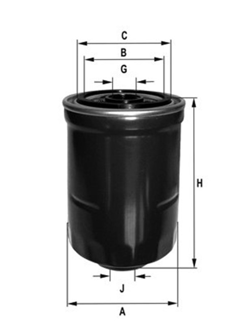 YAKIT FILTRESI HYUNDAI SANTAFE 2.0 - ELANTRA 2.0 WK853/14 X