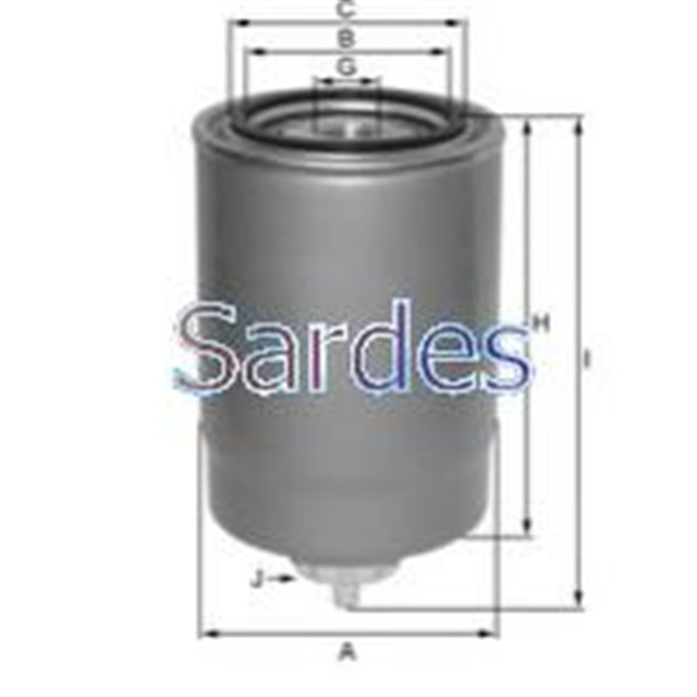 YAKIT FILTRESI BRAVO - MAREA 1.9JTD 04/99 - 12/00 - MULTIPLA - PUNTO II 1.9JTD 10/98 - 03/01 WK853/8 X