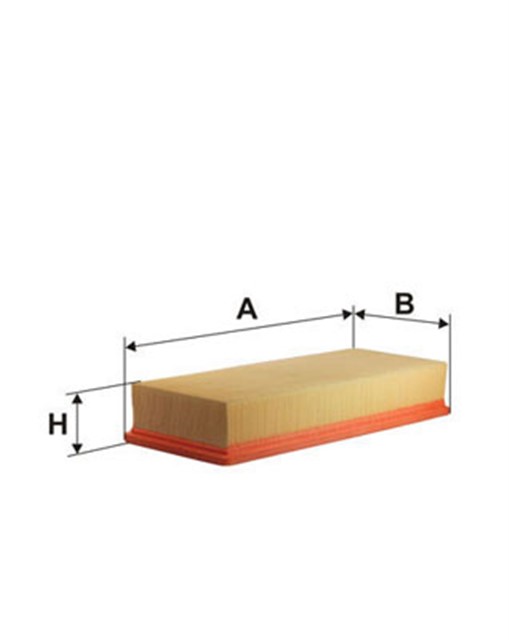 HAVA FILTRESI OPEL AGILA 1.2 16V - 1.0 12V 00