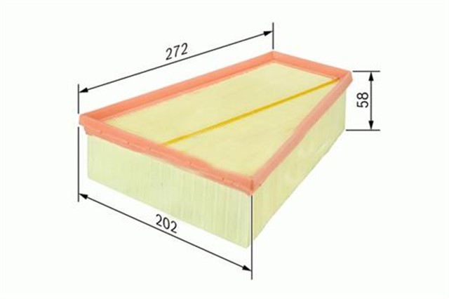 HAVA FILTRESI BERLINGO 2.0 HDI 06/99 C27124/1