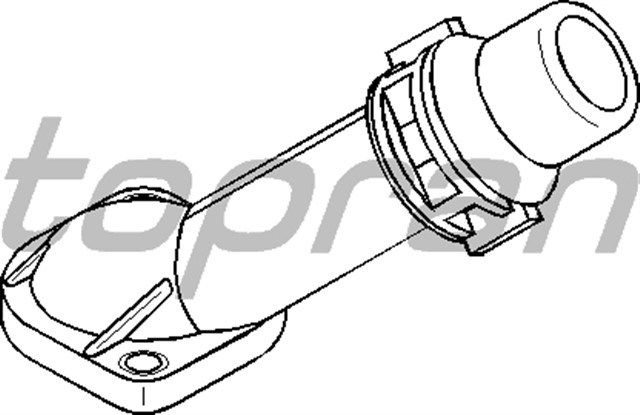 755 TERMOSTAT YUVASI FLANSI PASSAT 98 - 05 - A4 00 - 08 - A6 00 - 05 - SUPER B 02 - 08 1.9 TDI - 2.0 TDI