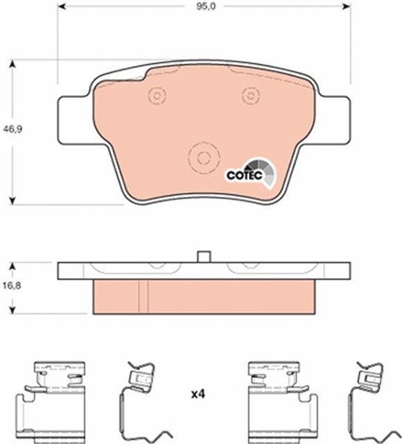 DISK FREN BALATASI ARKA 207 2006 207 CC 2007 207 SW 2007