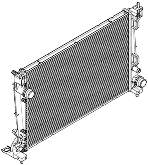 RADYATOR DOBLO 1.6 DMTJ - 2.0 DMTJ 10 BRAVO II 1.9 DMTJ - 2.0 DMTJ 07 MEK. - AC / - 
