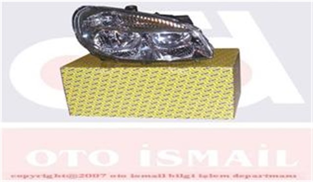 FAR SINYAL SAG DOBLO 06 - 10 ELEKTRIKLI H7 H1