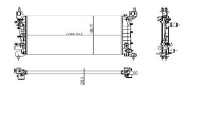 RADYATOR LINEA 1.4 MPI