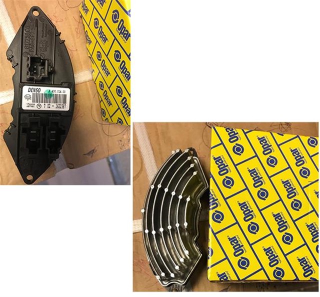 KALORIFER FAN REZISTANSI GRANDE PUNTO - LINEA - BERLINGO - PARTNER - TEPE - CORSA D - COMBO D KLIMALI DIJITAL 2007 - 