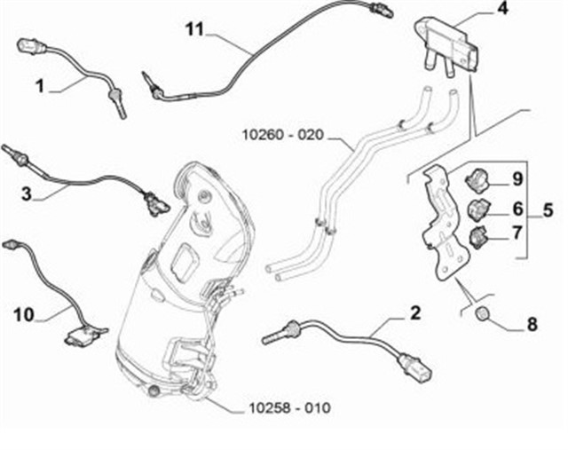 RADYATOR BAGLANTI AYAGI SOL EGEA 15