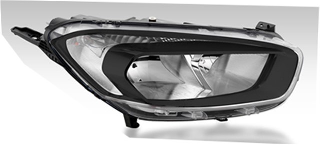 FAR SAG SIYAH CERCEVELI TRANSIT COURIER 14 MOTORLU H15 H7 PY21W