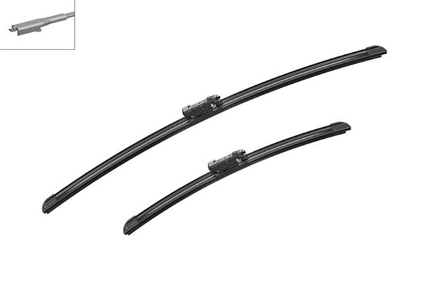 SILECEK 60 40CM X2 FLATBLADE - MUZ TIPI BMW 3 SERI E92 COUPE - CABRIOLET 09/09