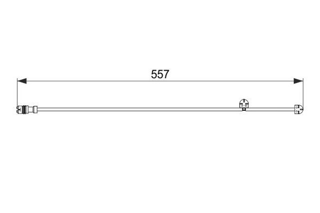 DISK BALATA IKAZ KABLOSU. 557 MM