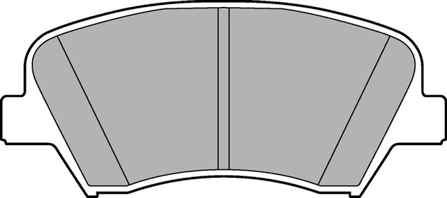 ON BALATA ELANTRA 11 - 15 VELOSTER 11