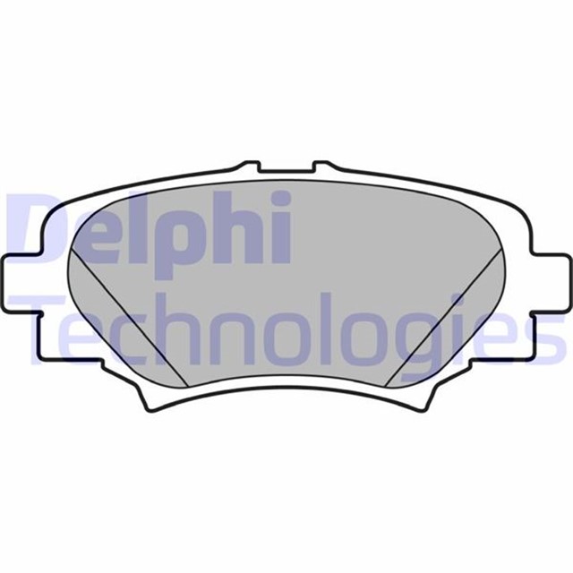 FREN BALATASI ARKA MAZDA 3 07/13