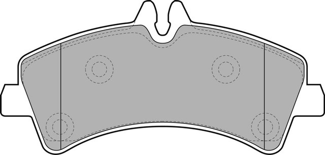 FREN BALATASI ARKA BALON - CIFT TEKER CRAFTER - SPRINTER 06 - 16
