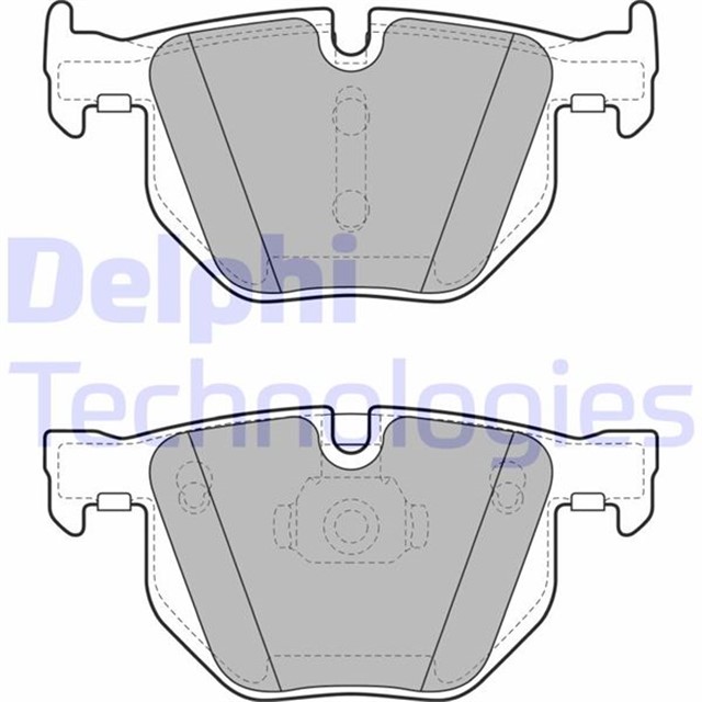 FREN BALATASI ARKA BMW X5. X6 04/07