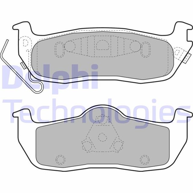 FREN BALATASI ARKA NISSAN NAVARA 07/05