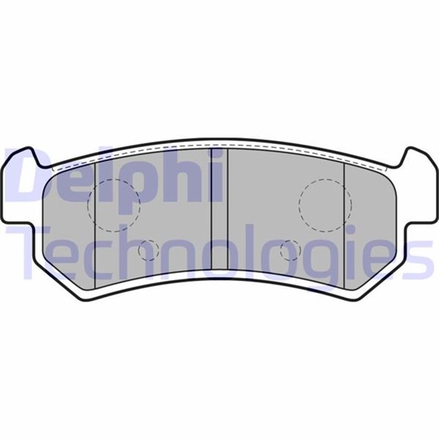 FREN BALATASI ARKA CHEVROLET AVEO. KALOS. LACETTI. NUBIRA / DAEWOO KALOS. LACETTI. NUBIRA 06/03