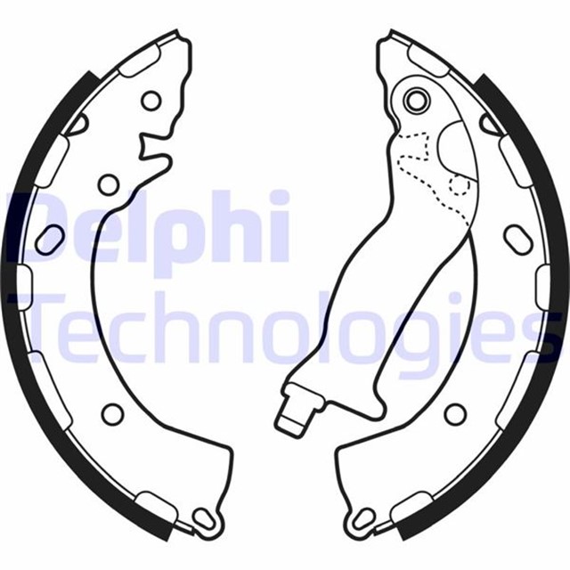 FREN PABUCU ARKA HYUNDAI KIA SOLARIS. RIO 11/10