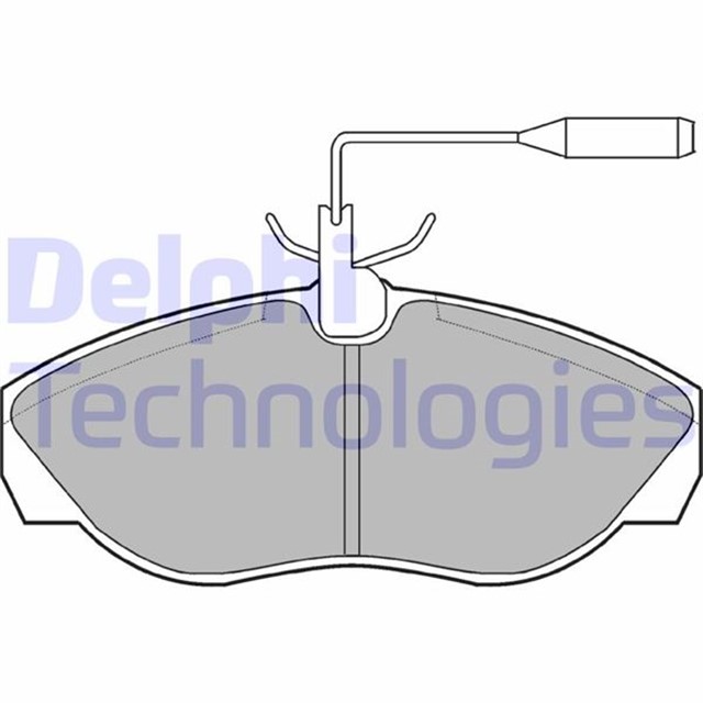 FREN BALATASI ON CITROEN JUMPER / FIAT DUCATO / PEUGEOT BOXER 02/94