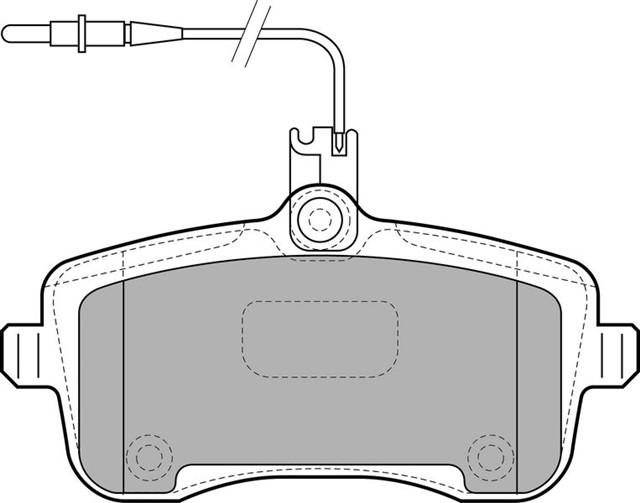 ON BALATA P407 SW 1.6 2.0 HDI 2.0 1.8 16V 110 FAP 05/04