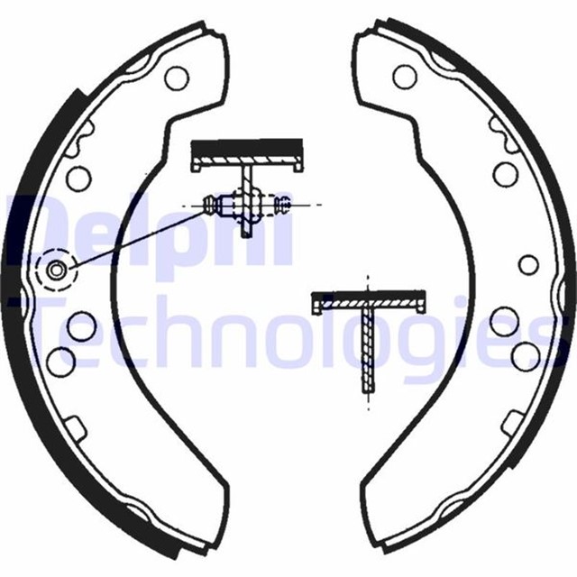 FREN PABUCU ARKA FORD TRANSIT / MORGAN 4/4. PLUS 4. PLUS 8 86 99