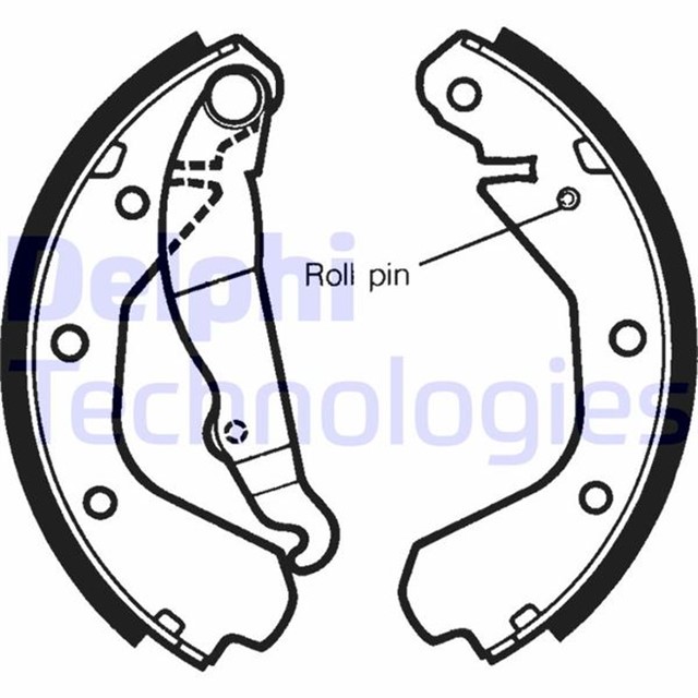 FREN PABUCU ARKA OPEL ASCONA. KADETT. VECTRA A 80 10/91