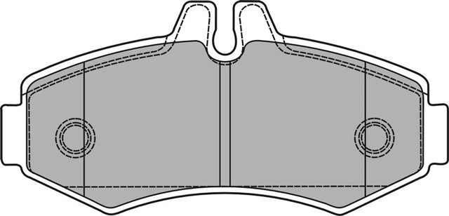 FREN BALATASI ON MERCEDES VITO W638 97 03