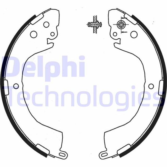 FREN PABUCU ARKA MITSUBISHI L200. L400 01/96