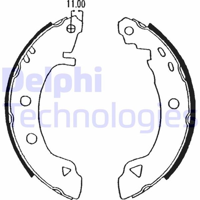 FREN PABUCU ARKA ALFA ROMEO 33. 145. 146 / FIAT BRAVA. BRAVO. MAREA. PUNTO. PUNTO VAN 86 08/99