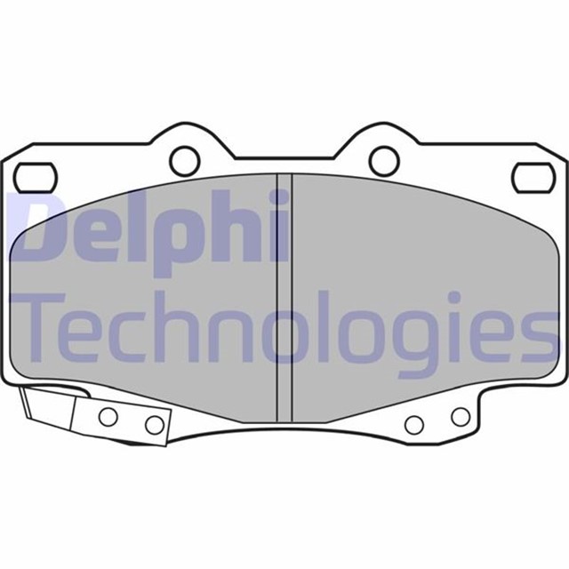 FREN BALATASI ON TOYOTA HI - LUX 08/01