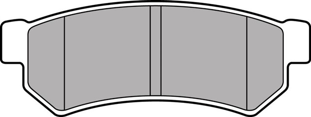 FREN BALATASI ARKA CHEVEROLET/ DAEWOO LACETTI/ LACETTI. NUBIRA. NUBIRA ESTATE 05