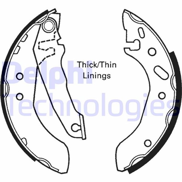 FREN PABUCU ARKA FORD ESCORT. ORION 90 12/96