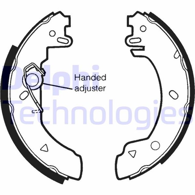 FREN PABUCU ARKA FORD COURIER. FIESTA 04/89 97