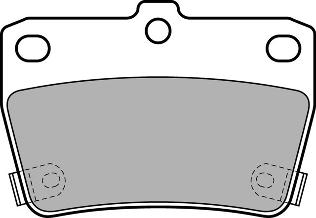 FREN BALATASI ARKA HYUNDAI IX35. TOYOTA RAV4 05/00 04/06
