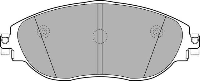 FREN BALATASI ON AUDI A3 /SEAT ALHAMBRA. LEON / VW GOLF VII. PASSAT. SHARAN 05/10
