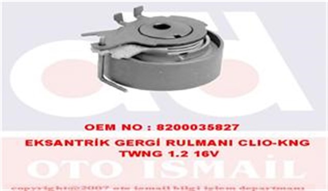 EKSANTRIK GERGI RULMANI CLIO II 01 CLIO III 05 KANGOO 01 LOGAN 04 SANDERO 08 1.2 16V