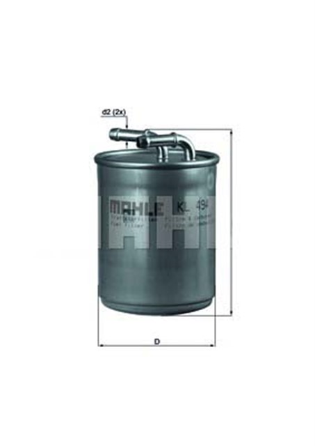 YAKIT FILTRESI [DIZEL] POLO - CORDOBA - FABIA BNV - BNM - CAYB - CAYC 1.4 - 1.6 TDI 2001 - 