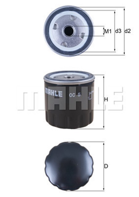 YAG FILTRESI SPIN - ON OIL FILTER