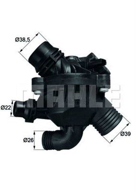 TERMOSTAT BMW X6 E71 E72 N52 N54 3.0 I