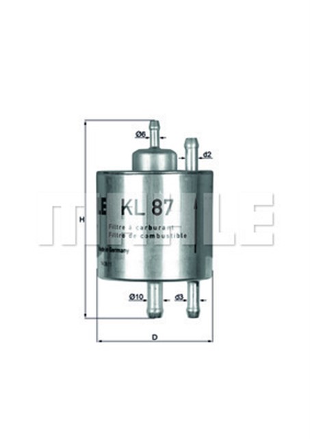 YAKIT FILTRESI MERCEDES M166 W168 W414