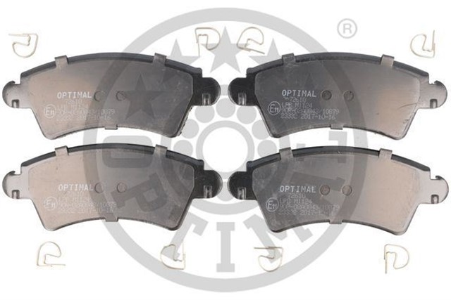 FREN BALATA SETI DISKLI FREN 206 CC2D - 206 SCHR GHECK2A/C