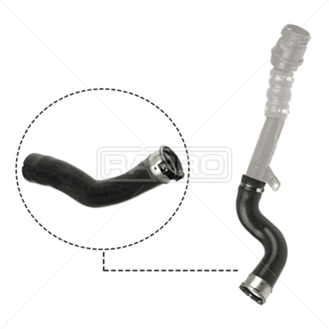 TURBO HORTUMU KONNEKTORLU SILIKON DACIA DOKKER 1.5 DCI