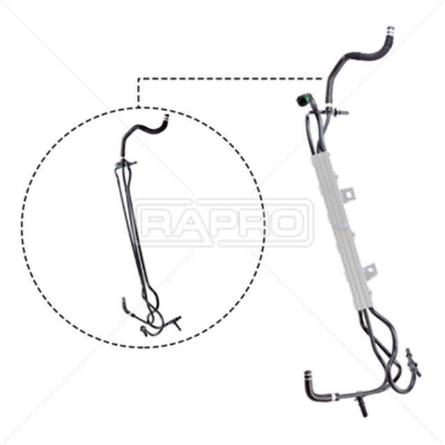YAKIT BORUSU ORTA PLASTIK TUTUCU HARIC PA FIAT DOBLO I 1.3 D