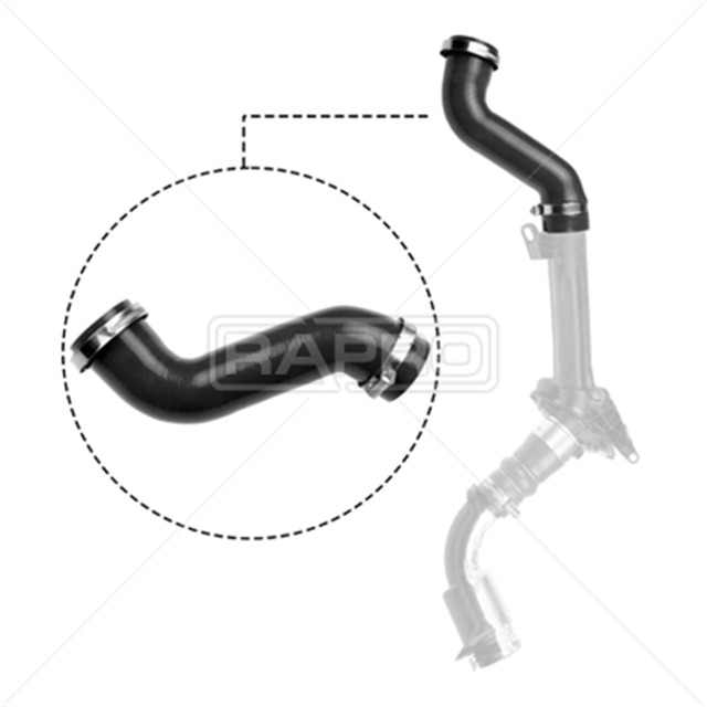 TURBO HORTUMU SILIKON BUYUK RENAULT KANGOO II