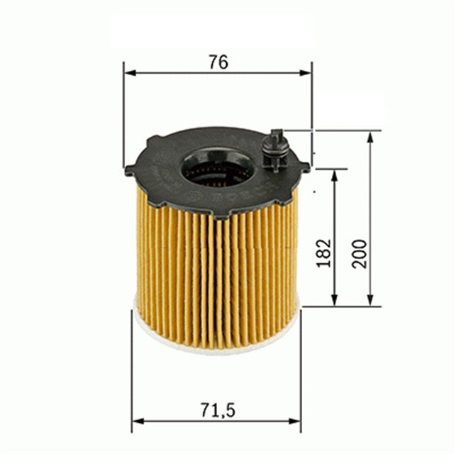 YAG FILTRESI VW TOUAREG 3.0TDI A4 A6 TOUAREG HU831X