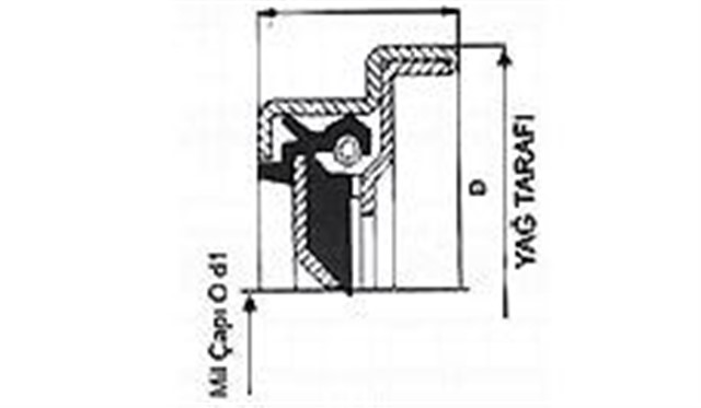 KECE AGIR VASITA DIFERANSIYEL 63.5X98.45X15 SC NBR ACM