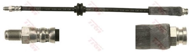 FREN HORTUMU ON AKS ARKA AKS SOL DIS TARAF AUDI A1 8X1 8XK A1 SPORTBACK 8XA 8XF CITROEN NEMO BOX BODY - MPV AA NEMO MPV FIAT FIORINO BOX BODY - MPV 225 FIORINO MPV 225 GRANDE PUNTO 199 GRANDE