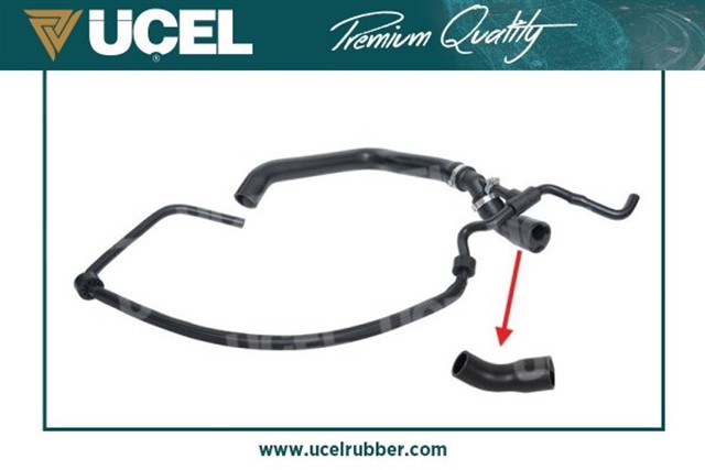 65202 RADYATOR UST HORTUMDA KULLANILAN VW LT35 2.5 TDI